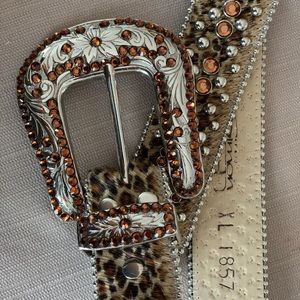 Bb Simon Leopard Belt